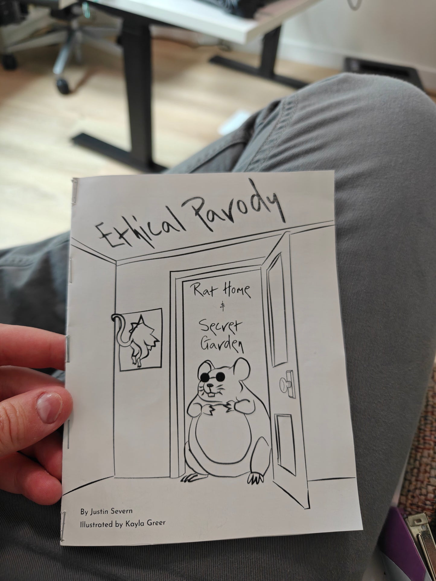 Ethical Parody Zine #1: Rat Home and Garden