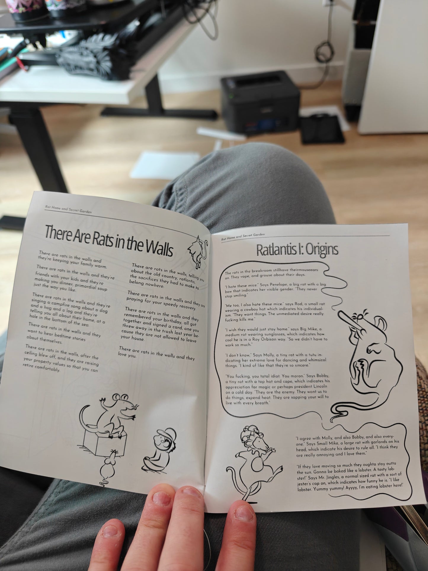 Ethical Parody Zine #1: Rat Home and Garden