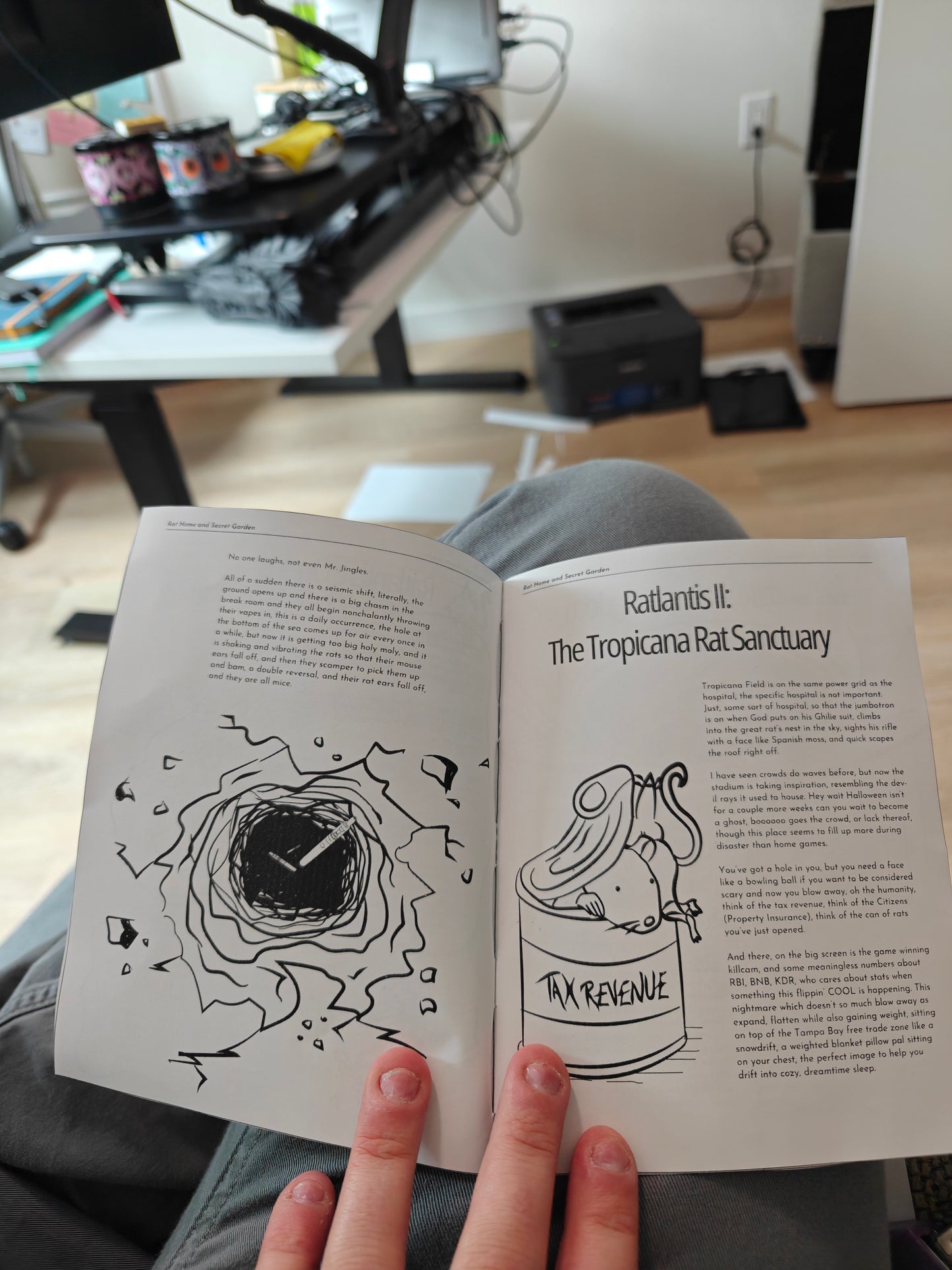 Ethical Parody Zine #1: Rat Home and Garden