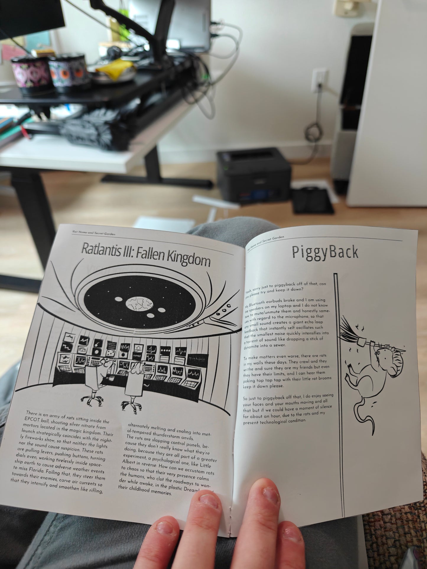 Ethical Parody Zine #1: Rat Home and Garden